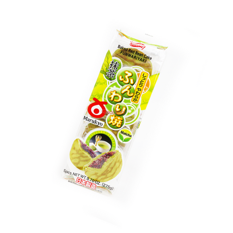 Marukyo Funwariyaki Matcha - 5 PCS
