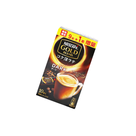 Nescafe Gold Blend Dark Coffee Mix - 10 PCS