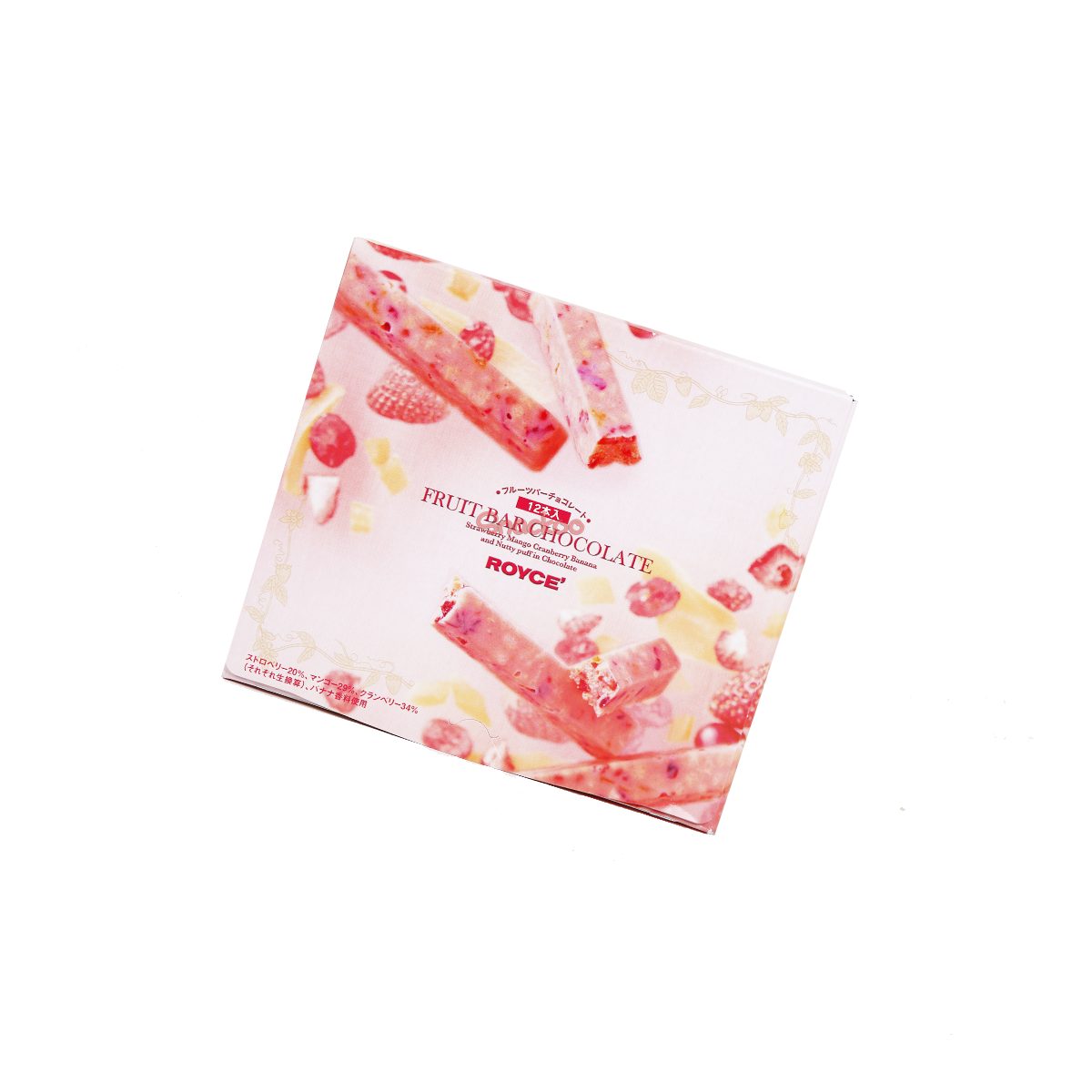 Royce Fruit Bar Chocolate - 12 PCS