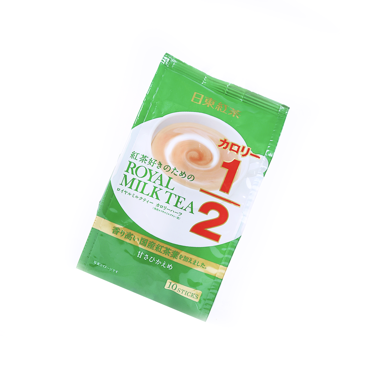 Nitto Kocha Royal Milk Tea Calorie Half - 10 PCS