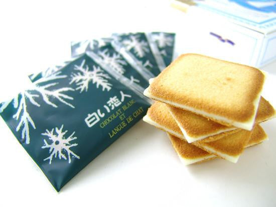 Shiroi Koibito Cookies (White Lovers) - 18 PCS