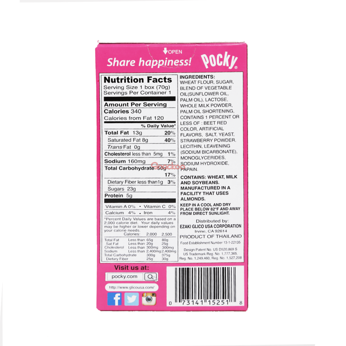 Pocky Strawberry - 70g