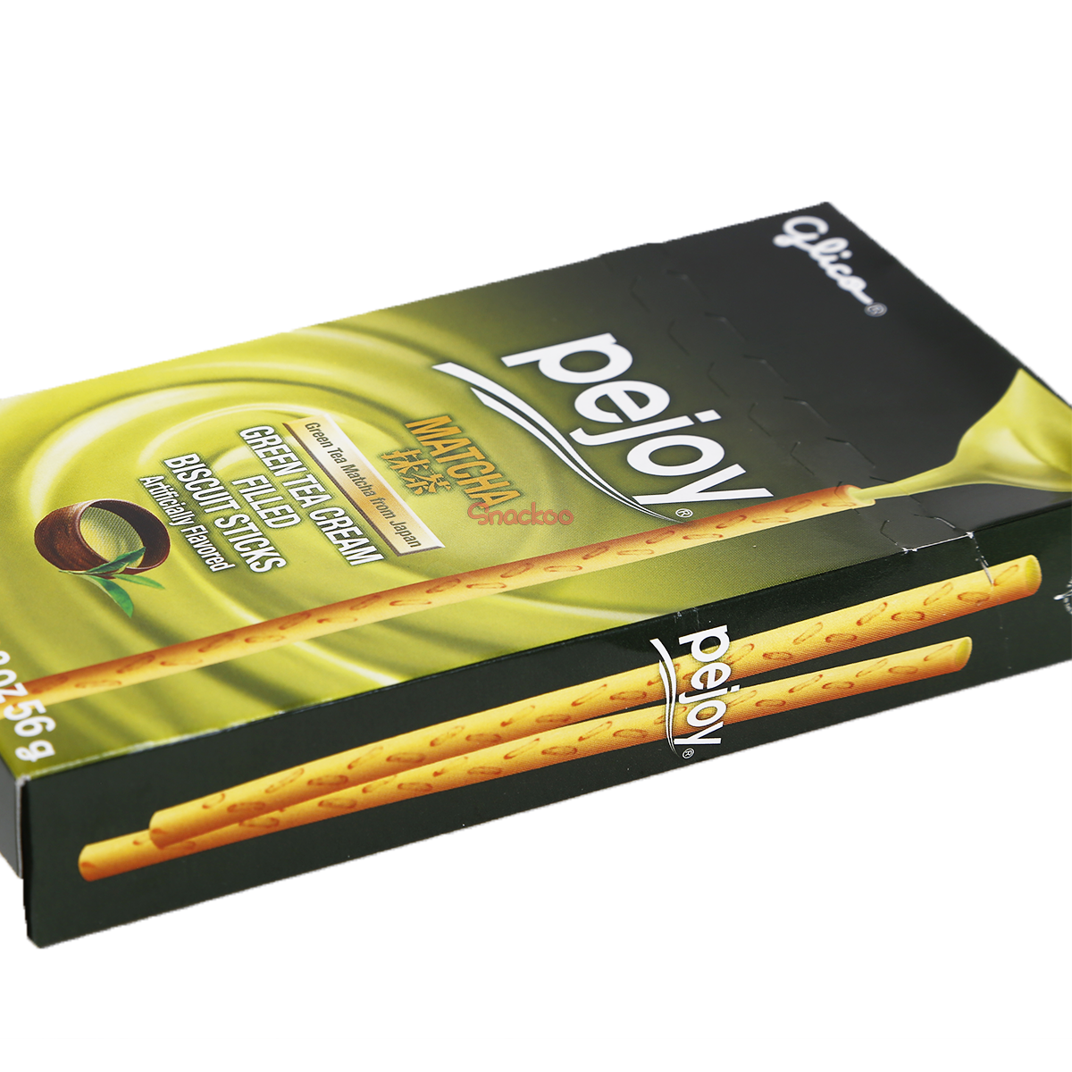 Pocky Green Tea Cream Biscuit Sticks - 56g