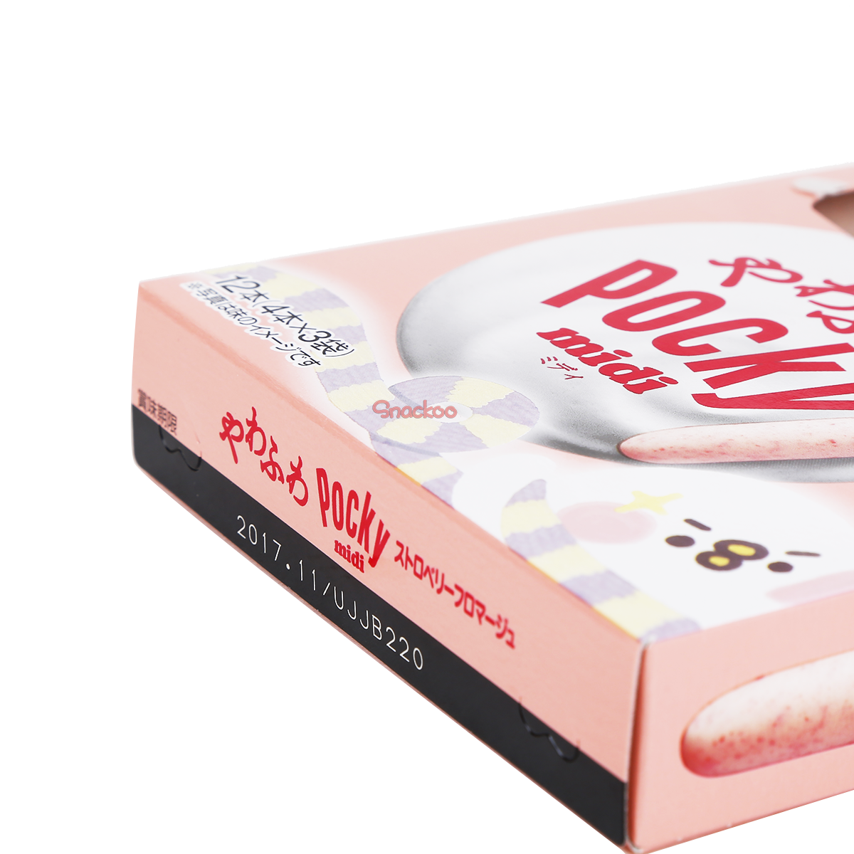 Pocky Midi Strawberry Biscuit Sticks (Limited) - 12 PCS