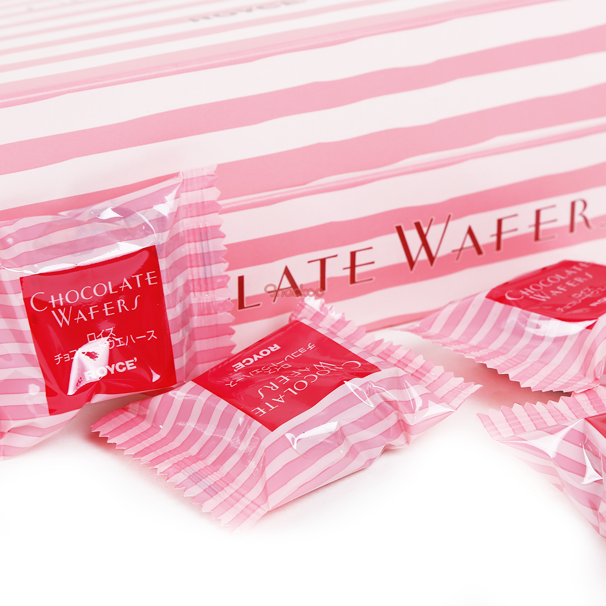 Strawberry Chocolate Wafers - 12 PCS