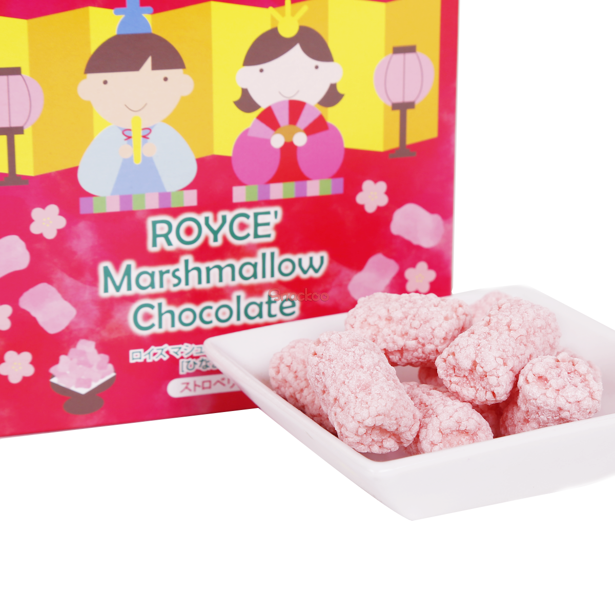 Cherry Blossom Flavored Chocolate Covered Marshmallow - 85g