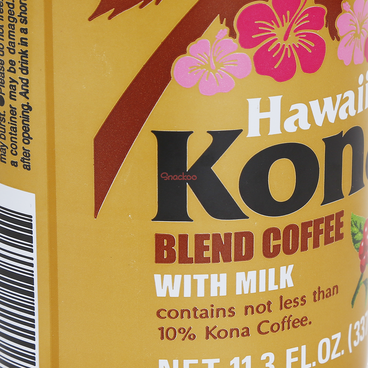 UCC Hawaii Kona Blend Coffee with Milk - 337ml