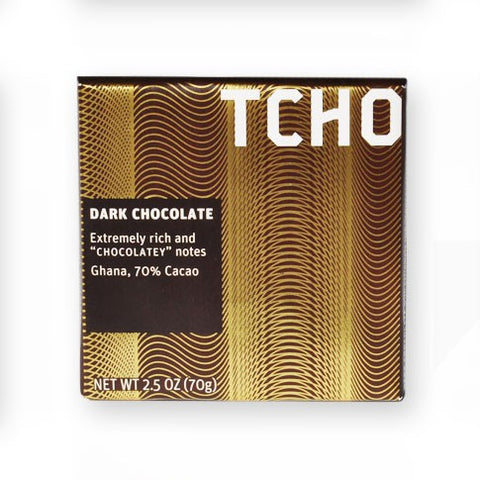 Tcho Dark Chocolate Chocolatey - 70g