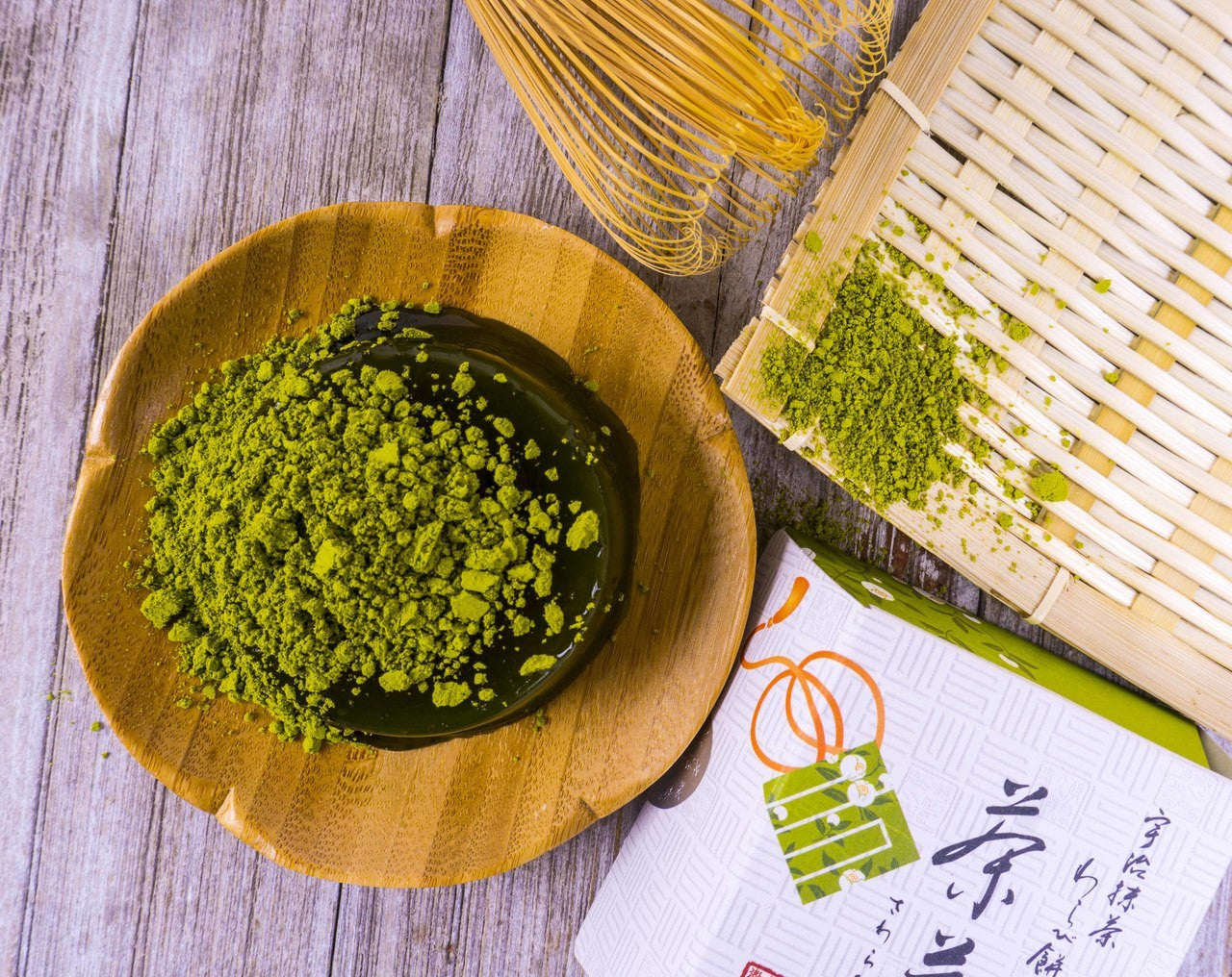 Uji Matcha Rice Cake - 1 PC