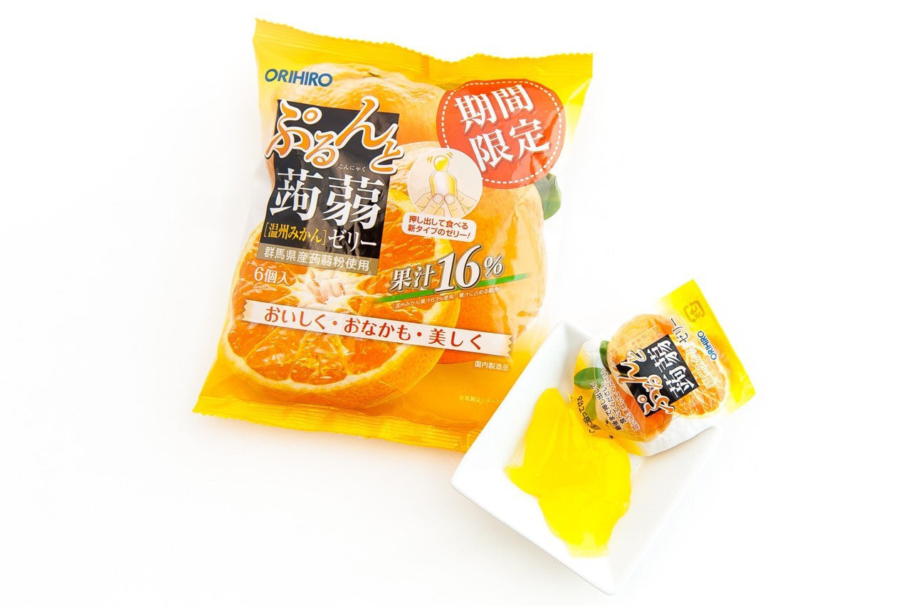 Mandarin Jelly Pouches - 6 PCS