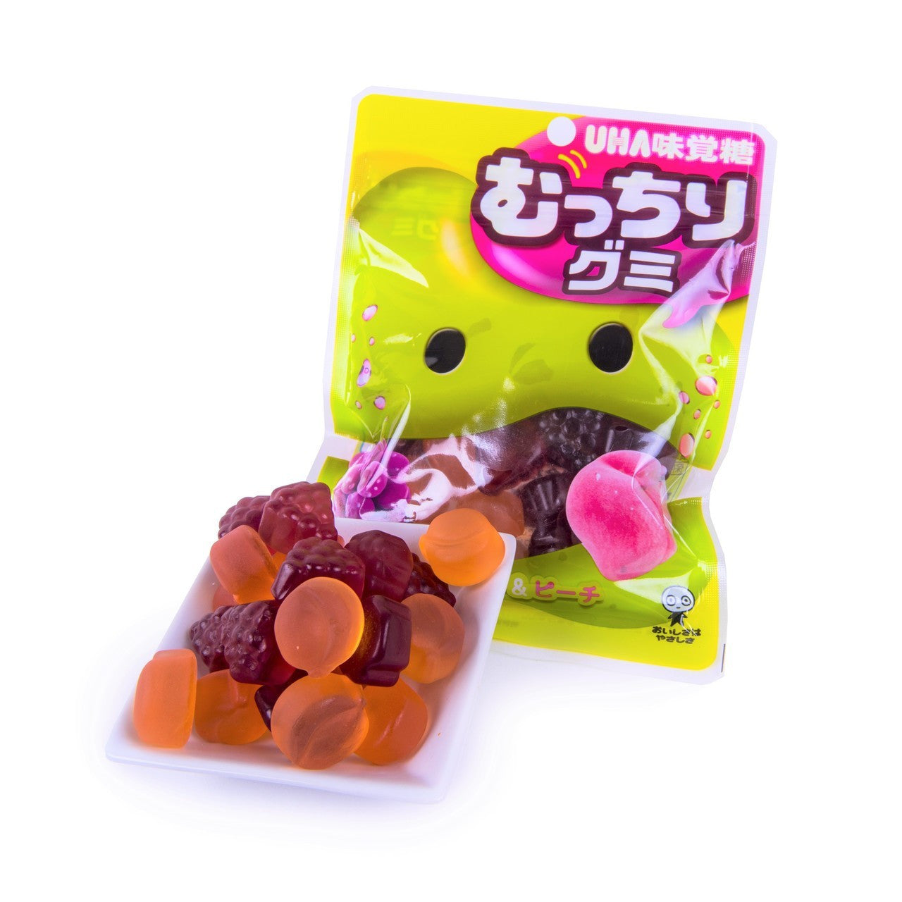 UHA | Grape & Peach Gummy