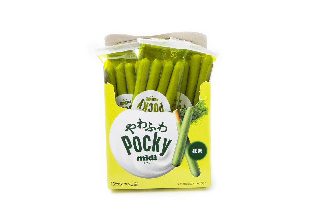 Midi Matcha Pocky - 12 PCS