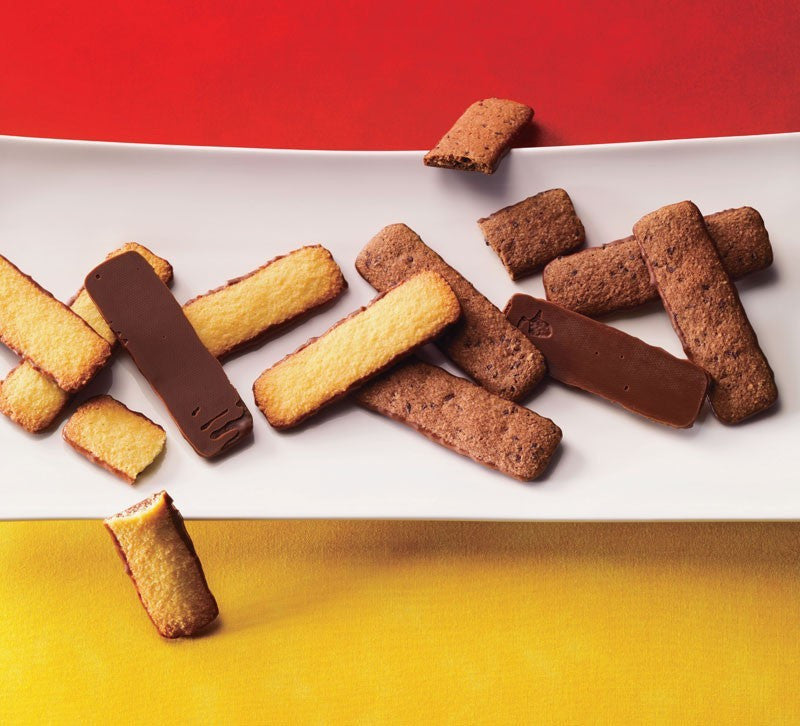 Coconut Baton Cookies - 40 PCS